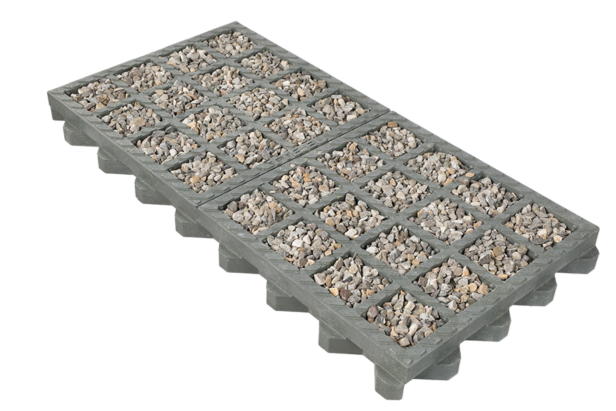 Kunststof roosterplaat TTE® MINERAAL Kunststof roosterplaat TTE® MINERAAL