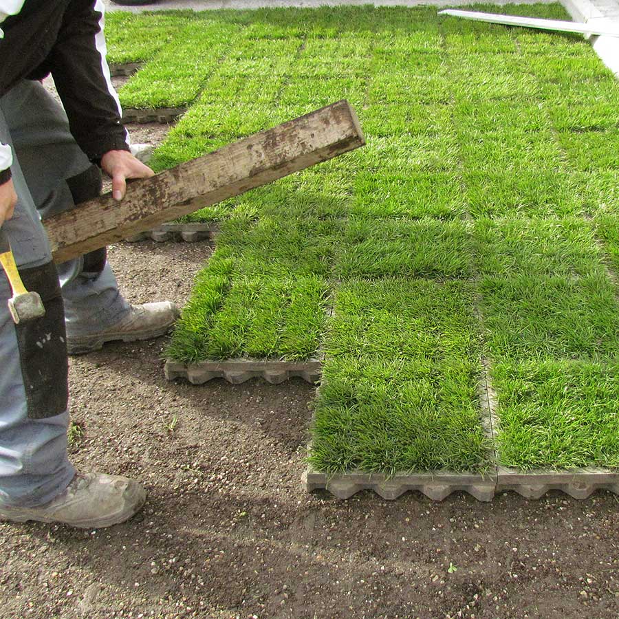 Snel met de hand of machinaal leggen